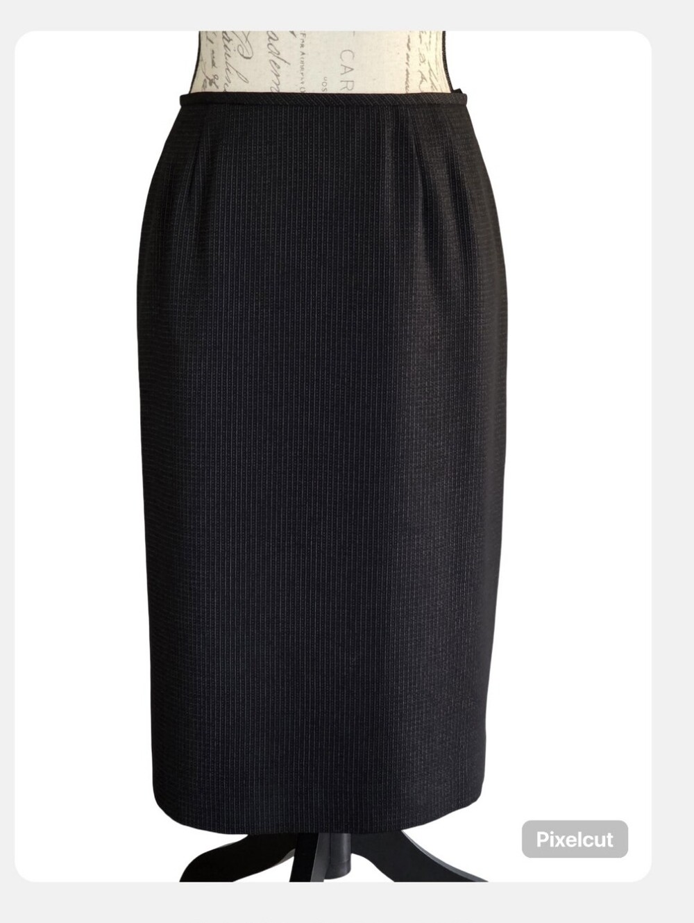 Kasper Black Pencil Skirt.